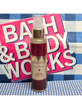 BBW Luminous Diamond Shimmer Sparkle Fine Fragrance Mist Travel Size 4.9 oz.